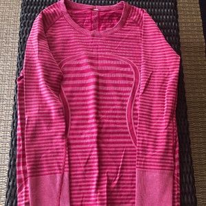 Swiftly LS Crew*Lucy Stripe / Size 10